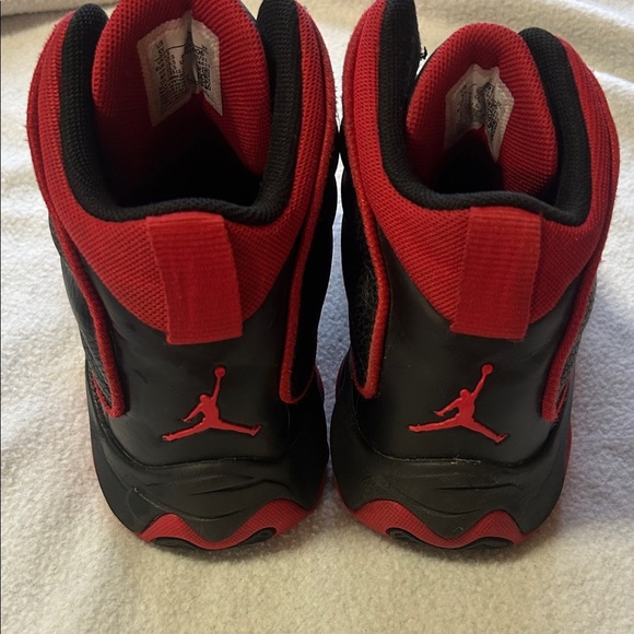 Jordan Black and Red Athletic Sneakers - Picture 4 of 11